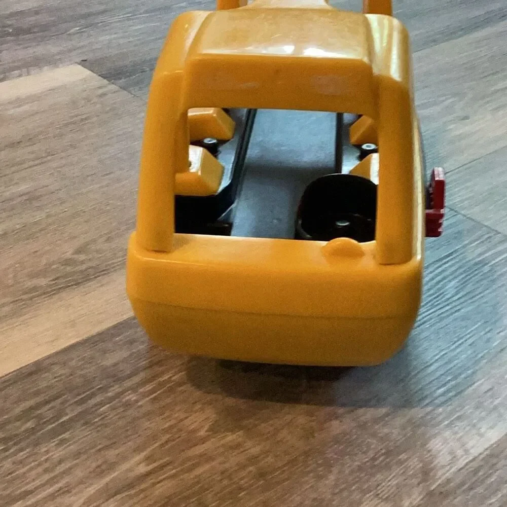 Vintage Little Tikes School Bus Toddle Tots Vehicle Toy USA Made
